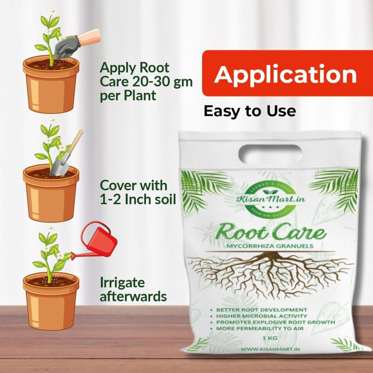 KISANMART Root Care VAM Mycorrhiza