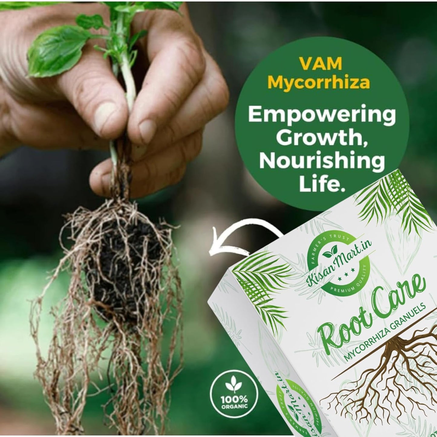 KISANMART Root Care VAM Mycorrhiza