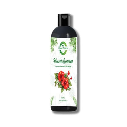 Kisanmart Flower Booster 100ml | Bloom Enhancer & Plant Nutrient Solution | Promotes More Flowers, Healthy Growth & Vibrant Blooms | Ideal for Indoor & Outdoor Plants, Garden & Pots