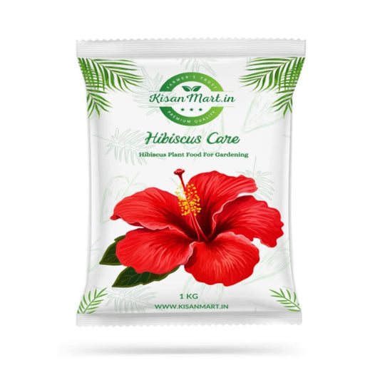Kisanmart Hibiscus Care – 100% Organic Flower Booster for Healthy Growth & More Blooms | Enhances Root Strength, Increases Bud Formation, Improves Soil Fertility & Plant Immunity