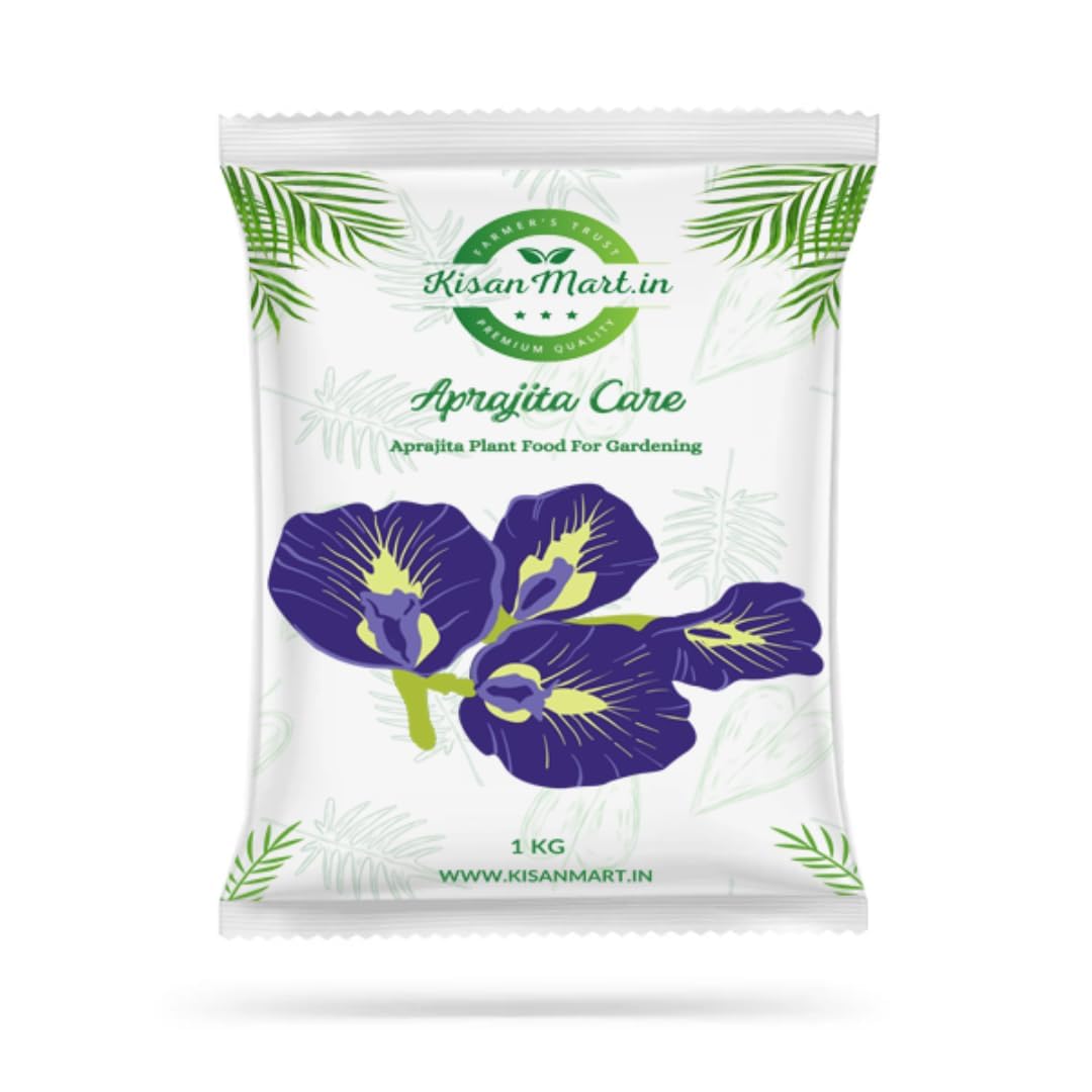 Kisanmart Aprajita Flower Booster |Ultimate Aprajita Food Fertilizer to Boost Blooms, Enhance Color & Strengthen Roots