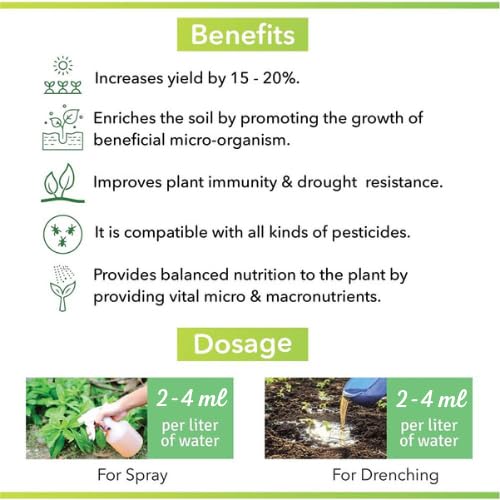 Kisanmart Flower Booster 100ml | Bloom Enhancer & Plant Nutrient Solution | Promotes More Flowers, Healthy Growth & Vibrant Blooms | Ideal for Indoor & Outdoor Plants, Garden & Pots