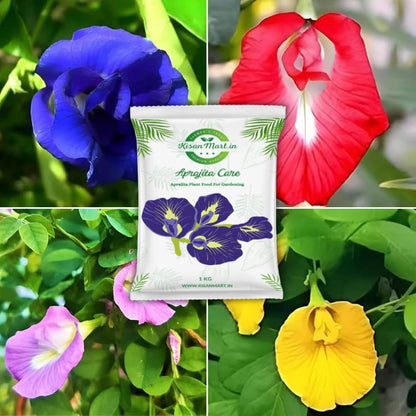 Kisanmart Aprajita Flower Booster |Ultimate Aprajita Food Fertilizer to Boost Blooms, Enhance Color & Strengthen Roots