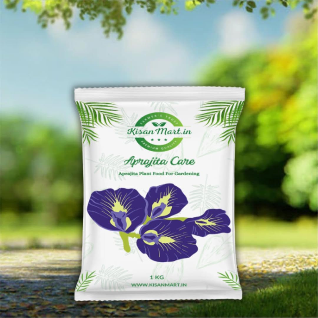 Kisanmart Aprajita Flower Booster |Ultimate Aprajita Food Fertilizer to Boost Blooms, Enhance Color & Strengthen Roots