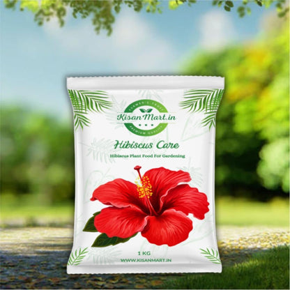 Kisanmart Hibiscus Care – 100% Organic Flower Booster for Healthy Growth & More Blooms | Enhances Root Strength, Increases Bud Formation, Improves Soil Fertility & Plant Immunity