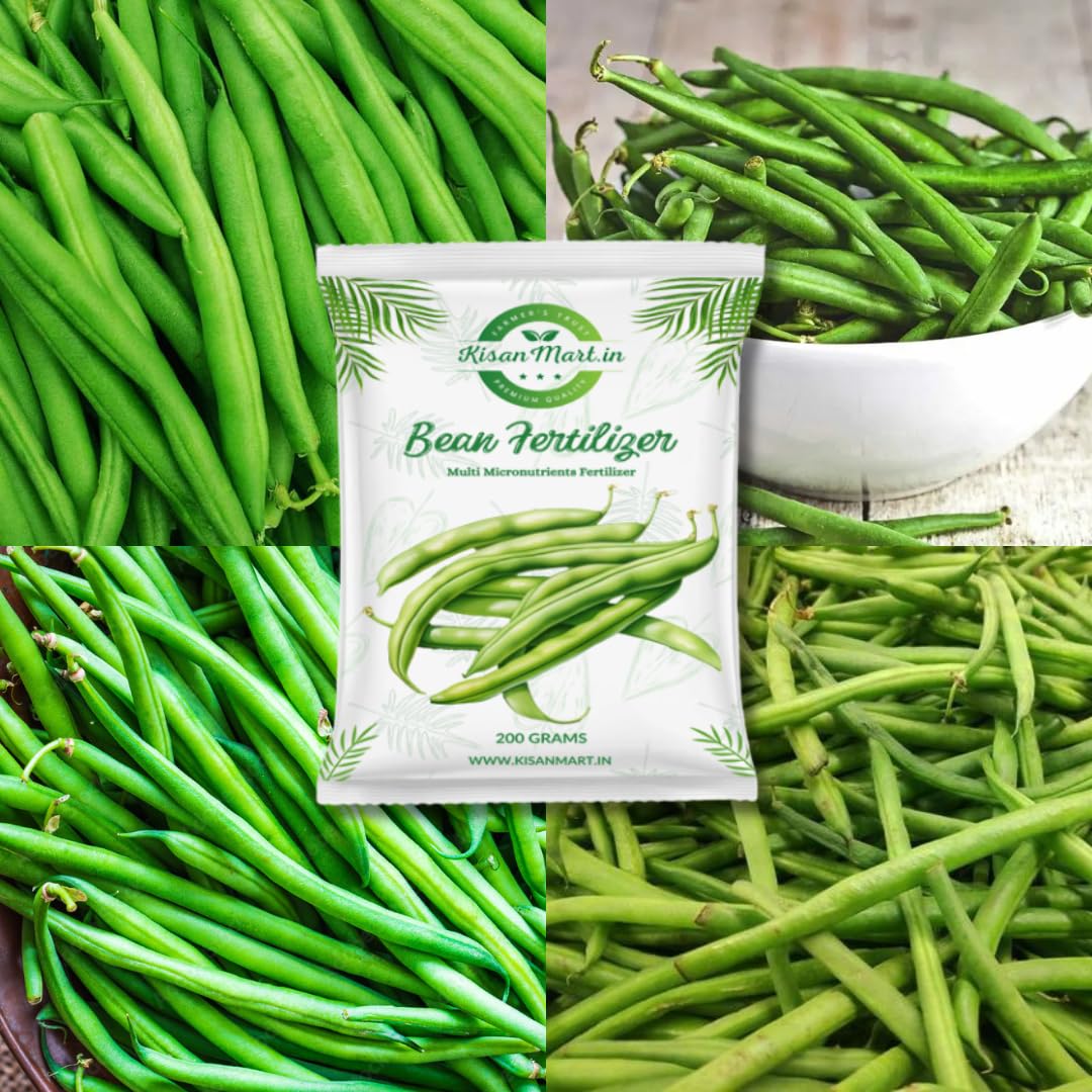 KISANMART Bean Fertilizer – Organic Plant Food for Healthy Bean Growth, High Yield, and Nutrient-Rich